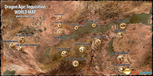 闇龍紀元3：審判 全物品裝備道具收集要素地圖攻略
