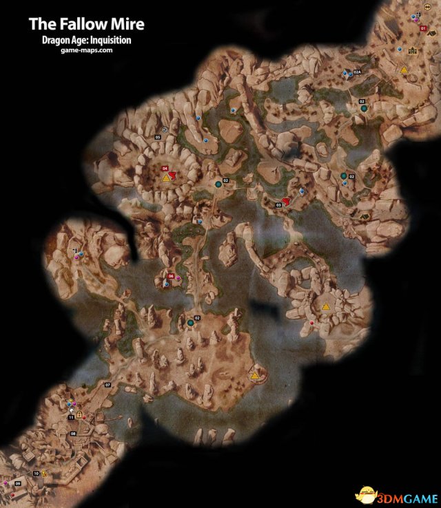 闇龍紀元3：審判 全物品裝備道具收集要素地圖攻略