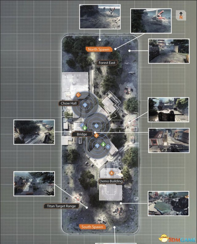 神兵泰坦2全地圖建築設施點位一覽 戰略地點在哪