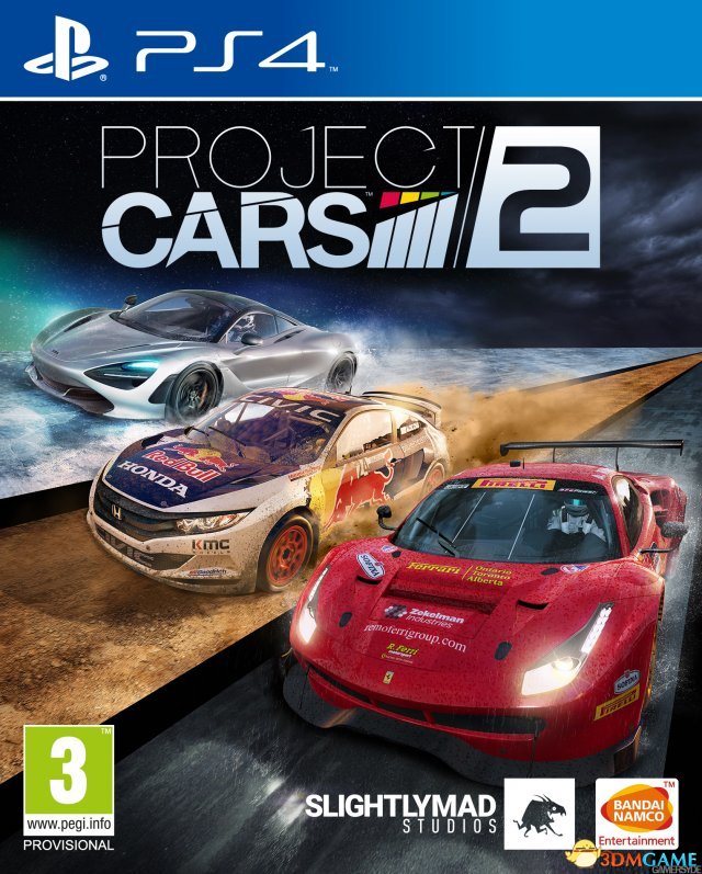 《賽車計劃2》各版本封面圖公布 供玩家自由選購