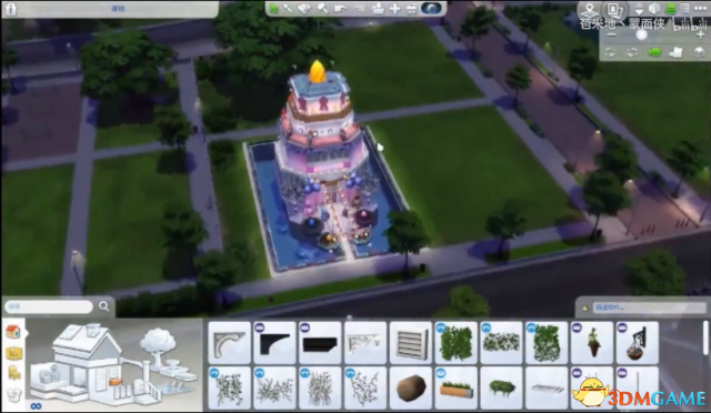 模擬市民4速建蛋糕屋 模擬市民4蛋糕型房屋建造教程