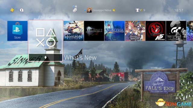 歡迎來到希望鎮 《極地戰嚎5》PS4動態主題免費領