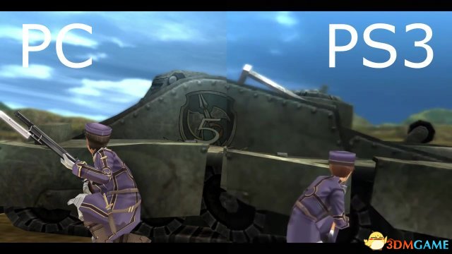 效果提升 《英雄傳說：閃之軌跡》PCvsPS3影片