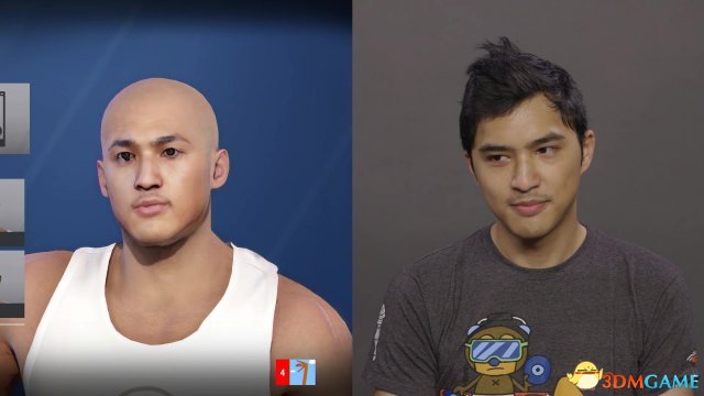 《NBA LIVE 18》與《NBA 2K18》捏臉功能對比影片