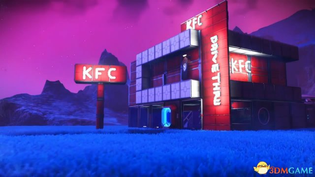 《無人深空》玩家建造快餐建築 肯德基還原度高