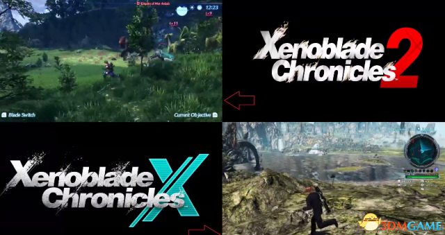 異度神劍2和異度神劍X畫面對比視頻分享
