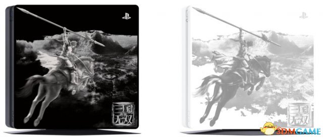 《真·三國無雙8》特別定製PS4™上蓋（黑色/冰河白）