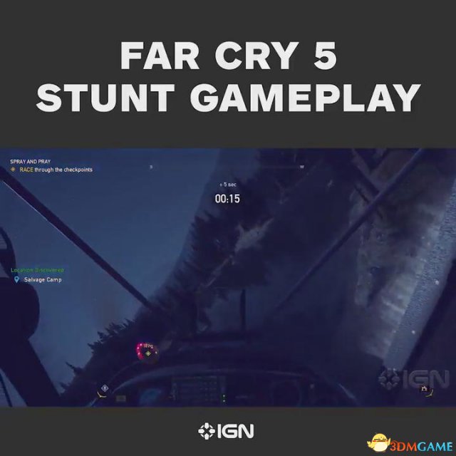 《極地戰嚎5》IGN獨家演示 挑戰特技飛行穿越障礙