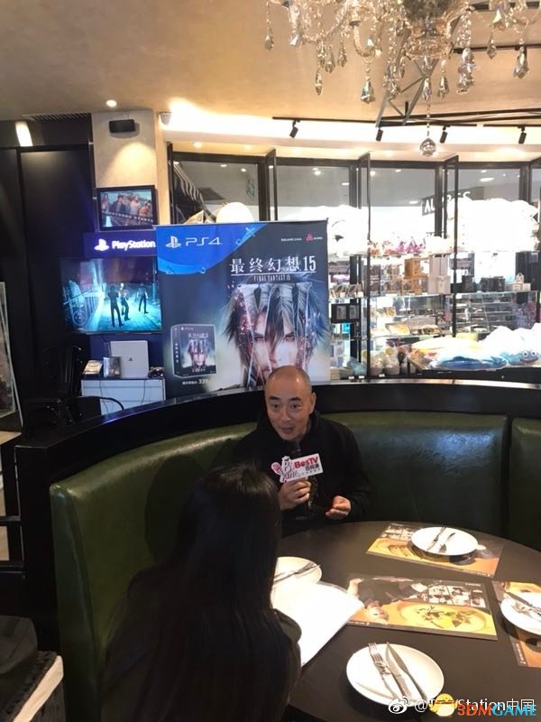 《太空戰士15》上海主題咖啡館現場照 慶皇家版發售