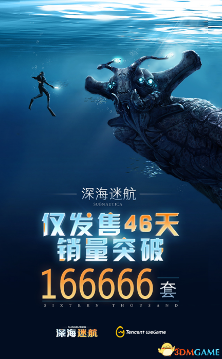 深海迷航WeGame銷量破166666份 限時免費體驗本周開啟