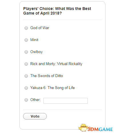 《極地戰嚎5》贏得3月PS玩家選擇獎 戰神預定4月獎