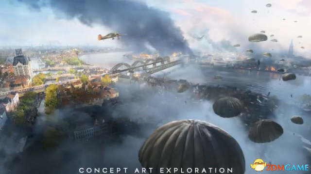 《戰地風雲5》全新概念畫和遊戲截圖 展現真實二戰場景