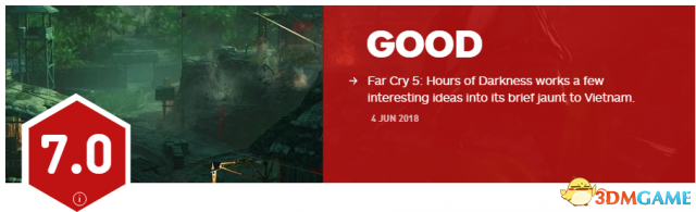 《極地戰嚎5》越戰DLC IGN 7分