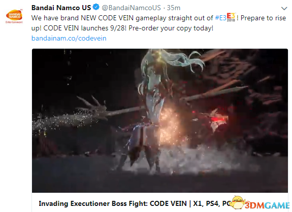 E3：《血之暗號》全新戰鬥演示 女Boss大長腿吸睛