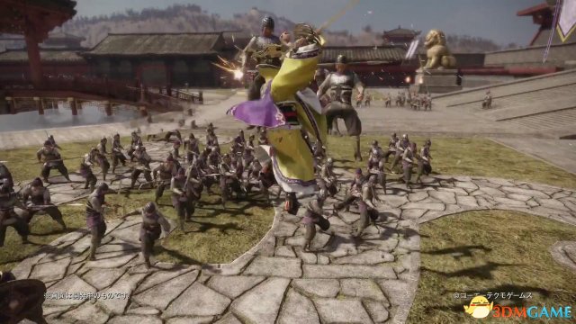 《真三國無雙8》DLC第三彈 袁術演示 大招強製下跪