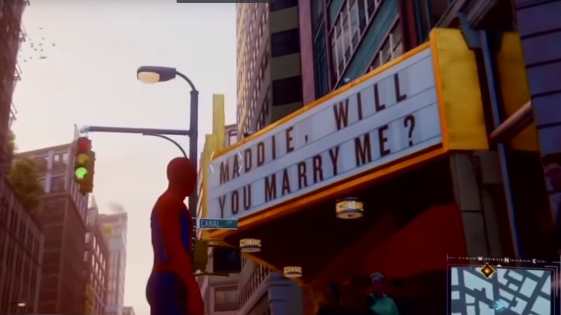 玩家請求《漫威蜘蛛人》加入求婚彩蛋 如願後卻被綠了
