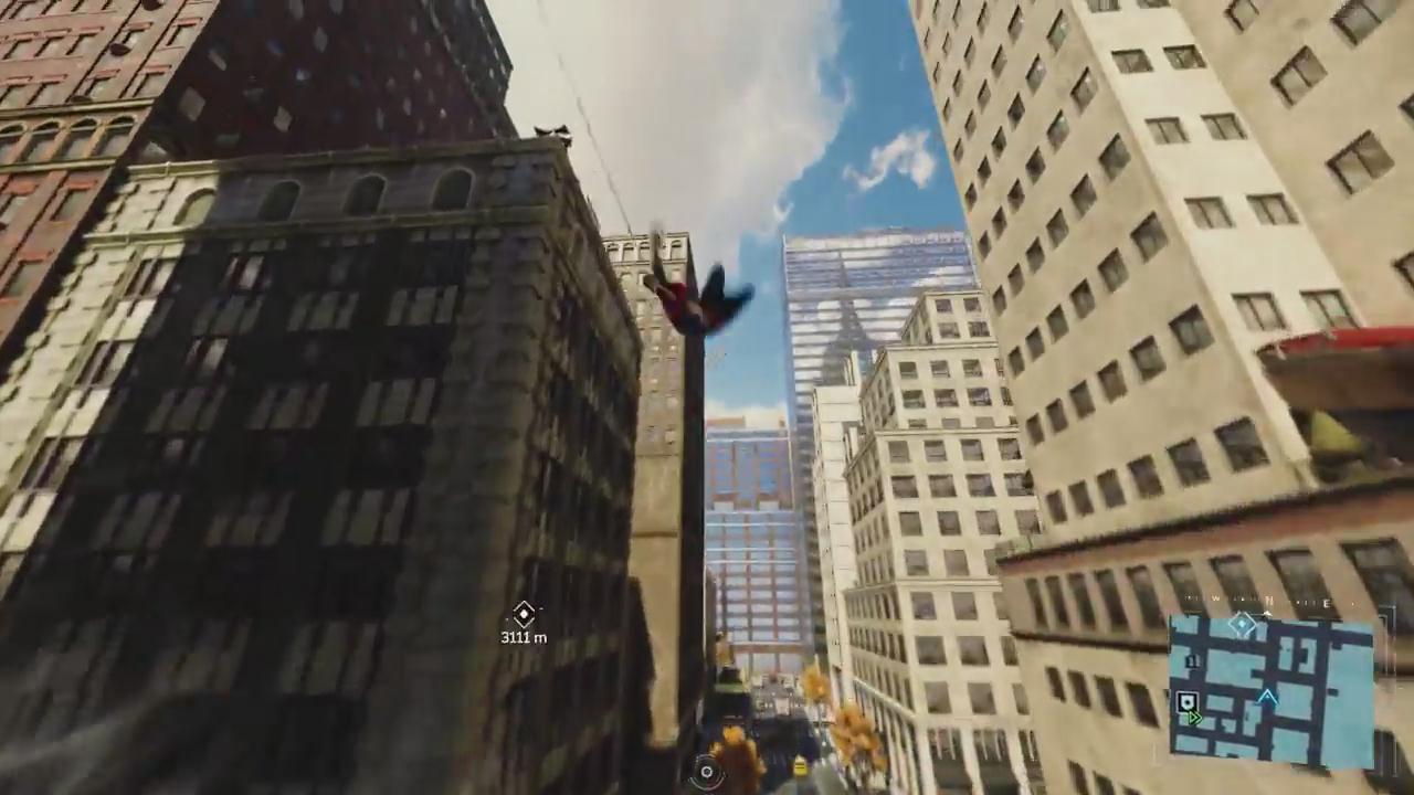 《漫威蜘蛛人》穿梭整個紐約城演示 暢爽無比