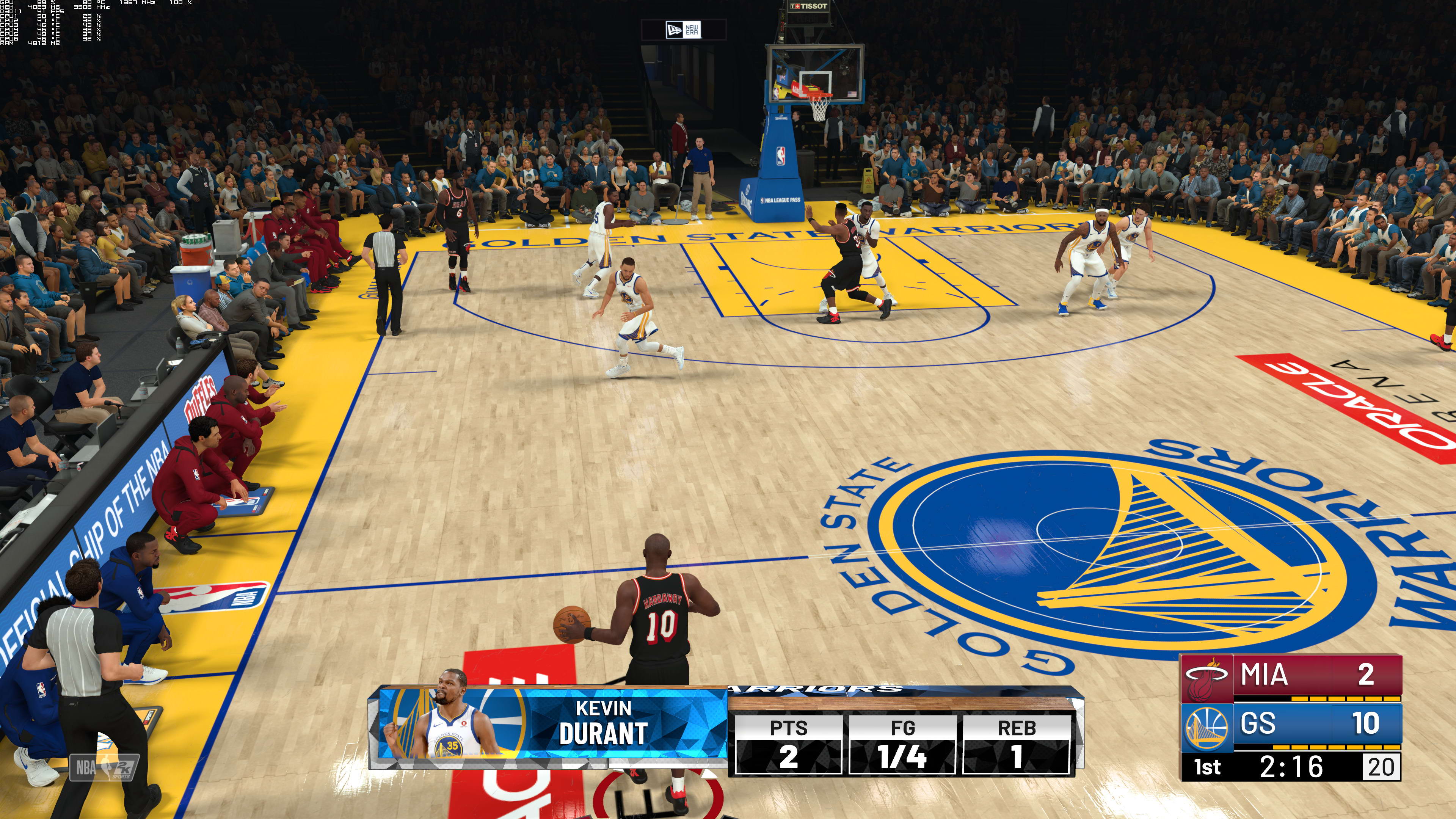 《NBA 2K19》4K高清截圖 這遊戲畫面你覺得進步了麽