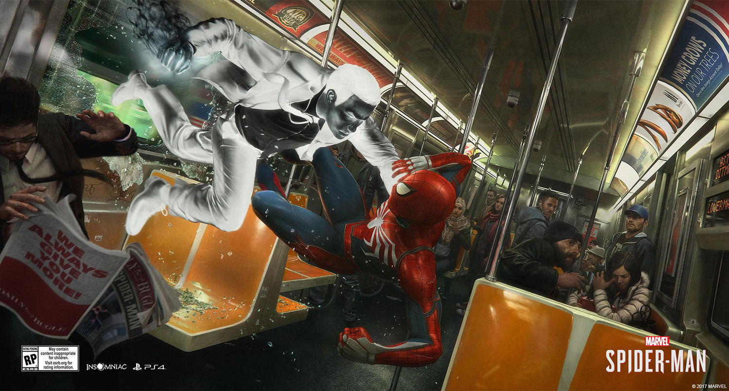 《漫威蜘蛛人》精美藝術概念圖 超級英雄激戰不休