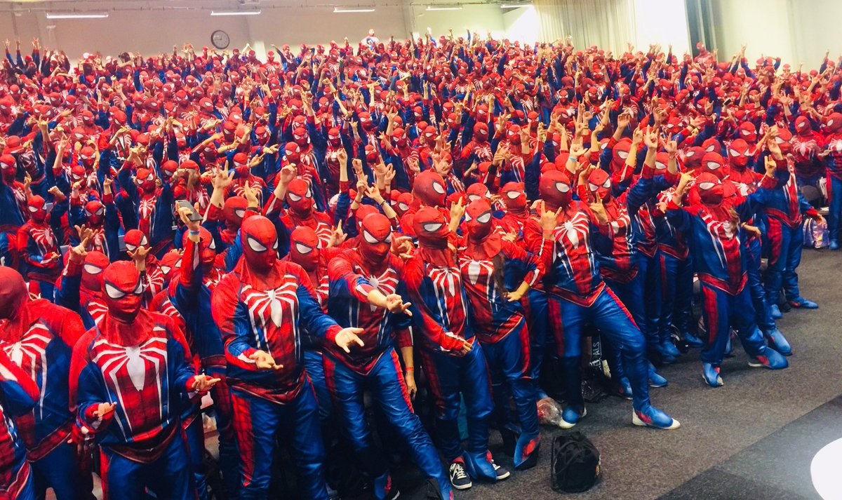 《漫威蜘蛛人》547名“蜘蛛人”出場破吉尼斯世界紀錄