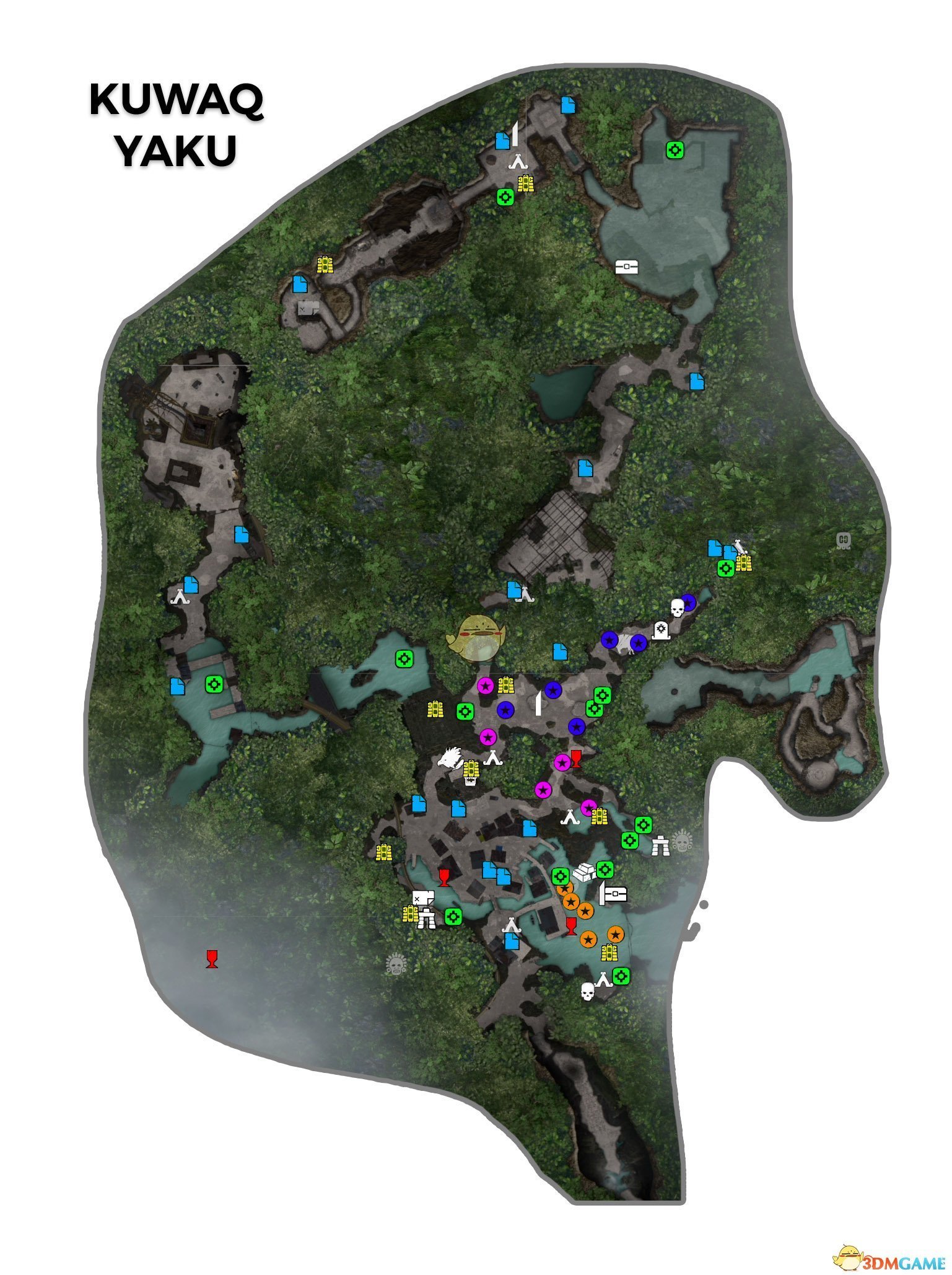 《古墓奇兵：暗影》全要素標記地圖分享