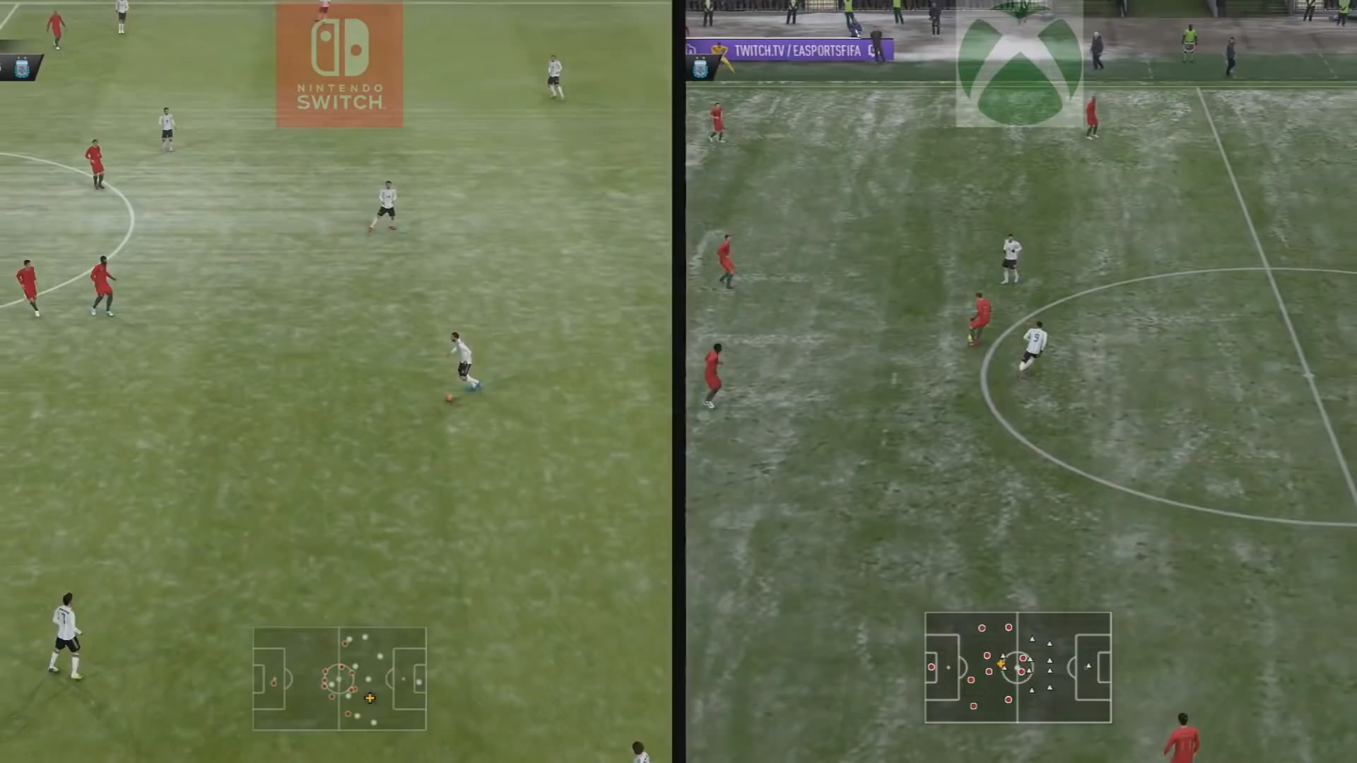 《FIFA 19》XboxOne與Switch版畫面對比 誰更強大?