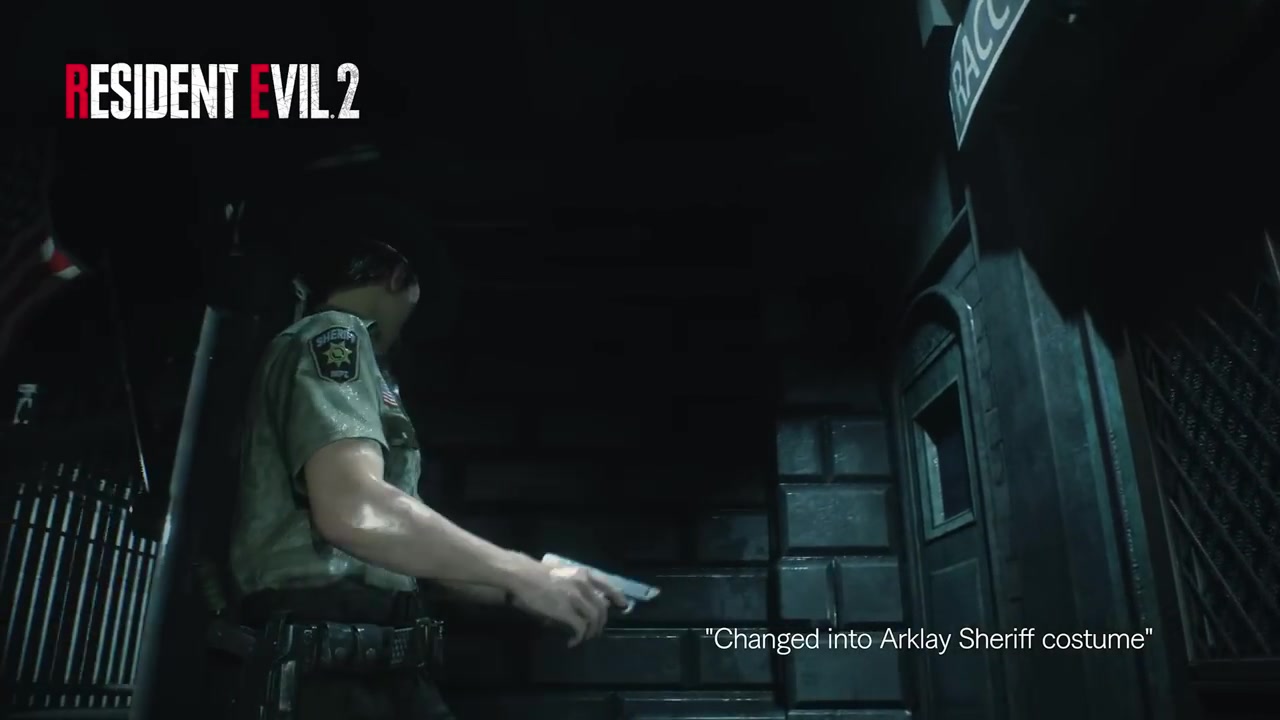 《惡靈古堡2：重製版》兩位主角新DLC服裝展示