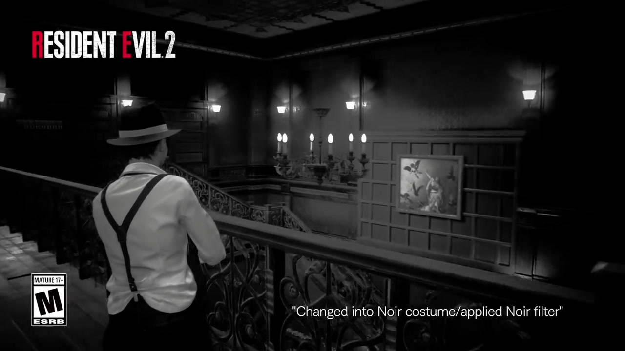 《惡靈古堡2：重製版》兩位主角新DLC服裝展示