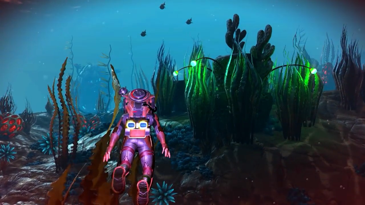 《無人深空》最新資料片《深淵》水下世界演示 