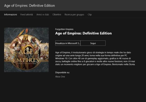 一代神作歸來！《世紀帝國：終極版》或登XboxOne