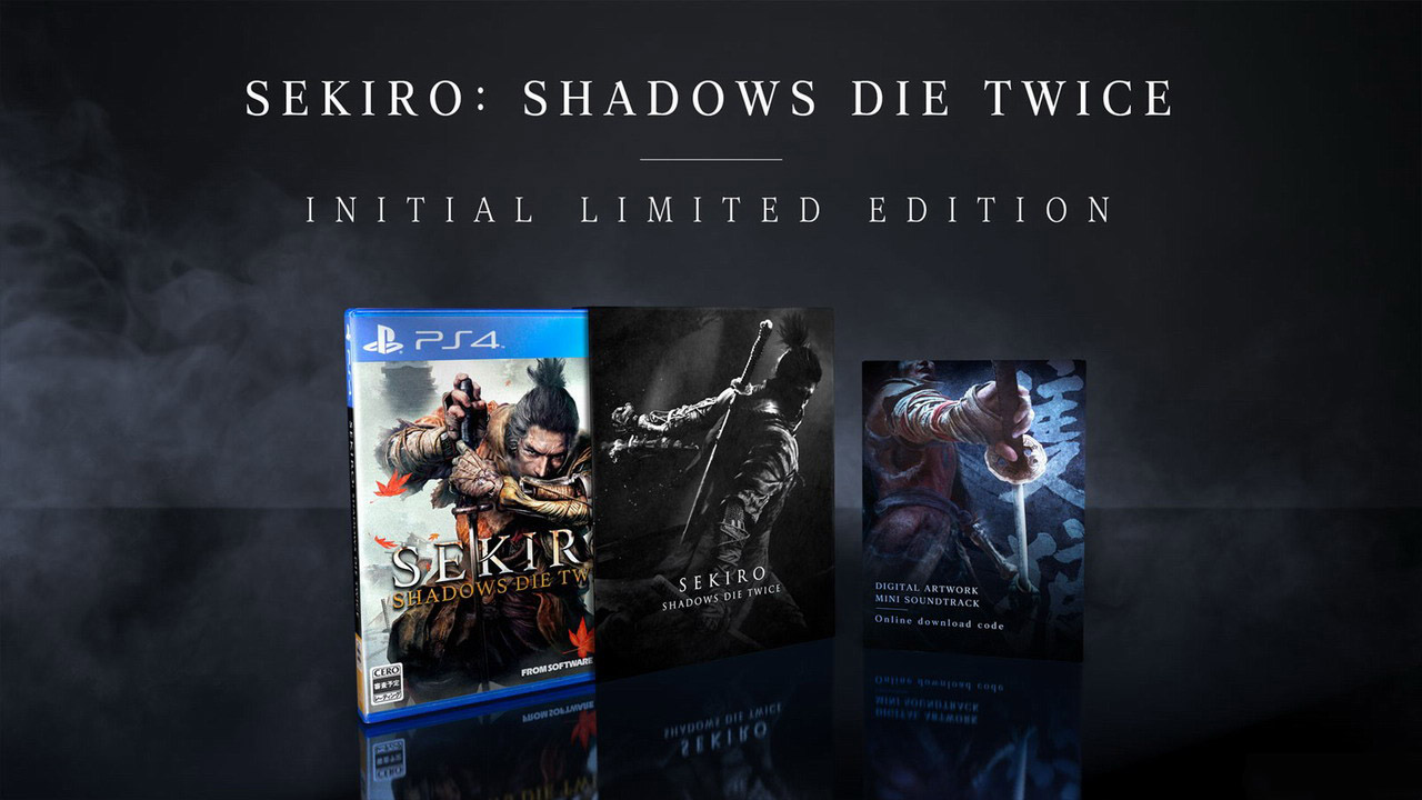 《隻狼：影逝二度》PS4港版特典公開 中文版也將有收藏版