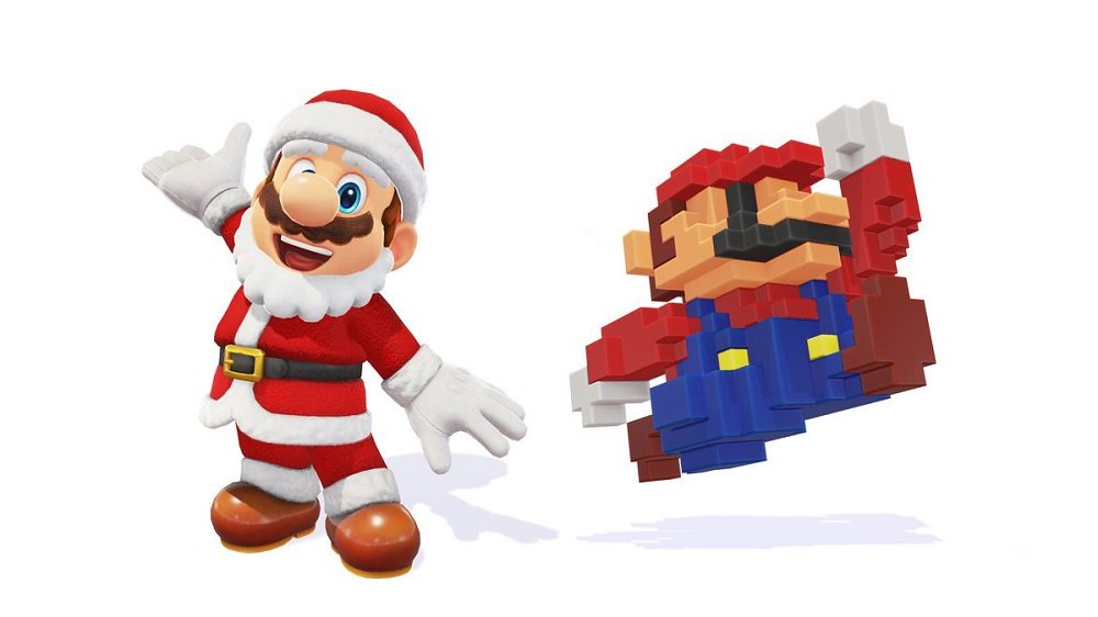 聖誕與懷舊像素風 《超級瑪利歐：奧德賽》添加新裝扮