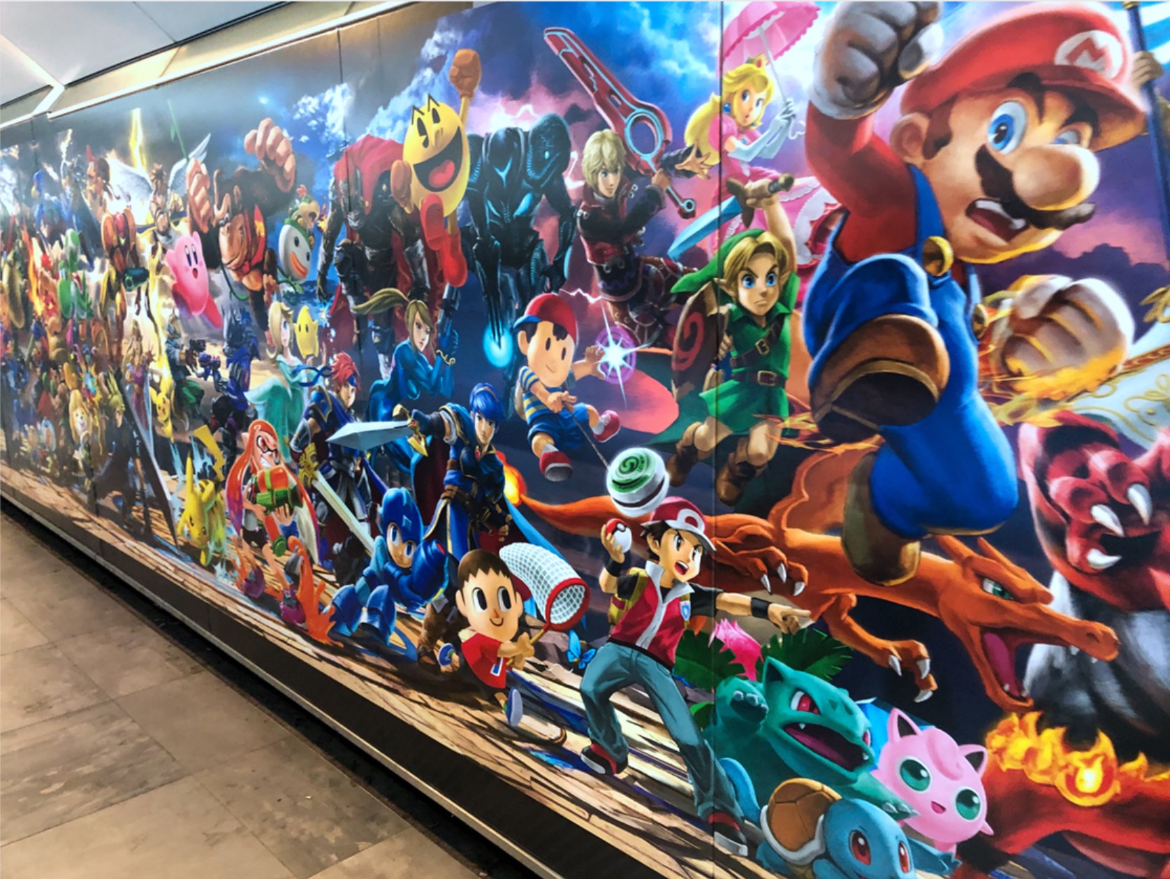 《任天堂明星大亂鬥特別版》即將發售 巴黎地鐵站貼滿宣傳海報