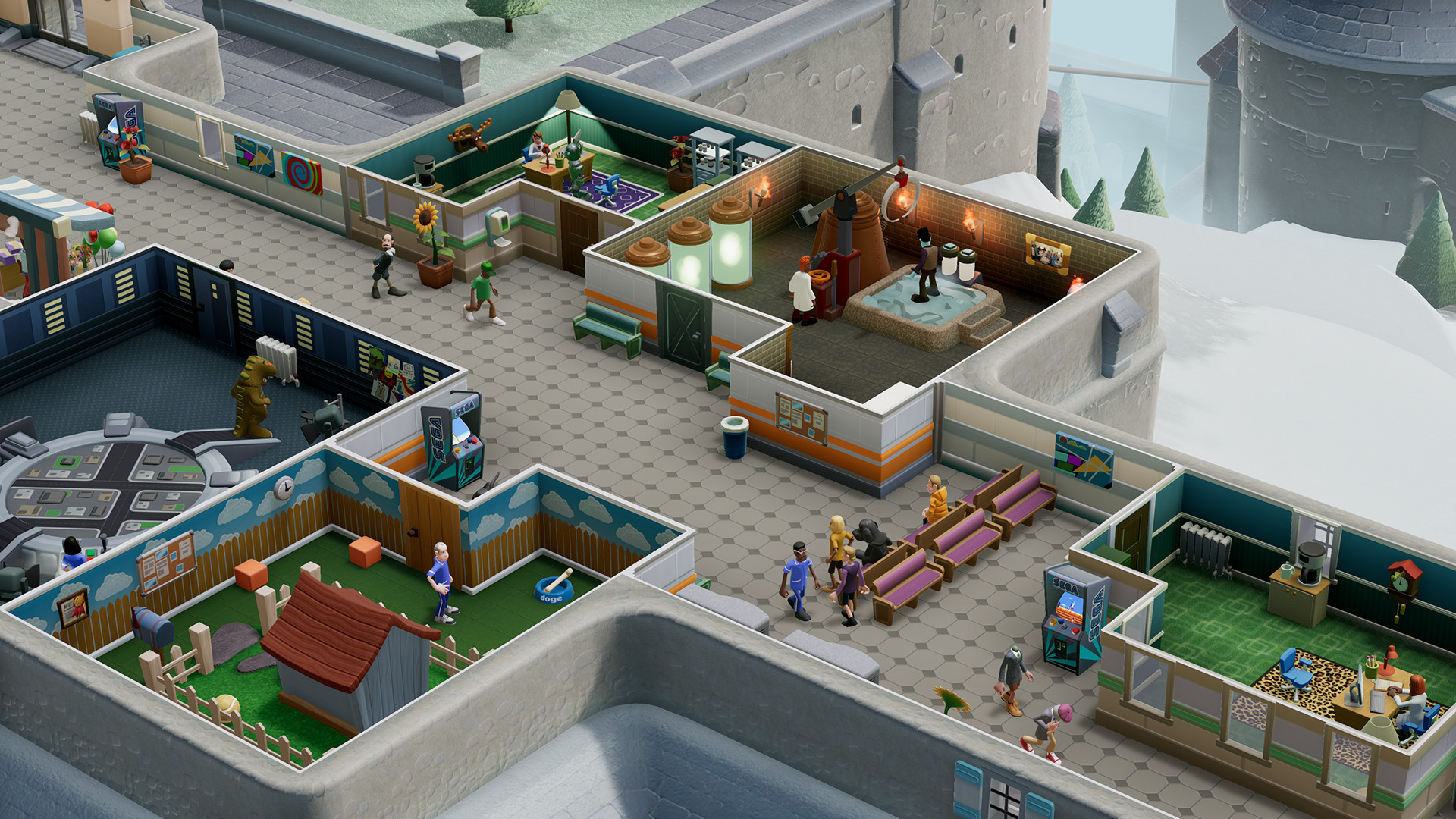 《雙點醫院》新DLC“野人”發售 加入新醫院新疾病