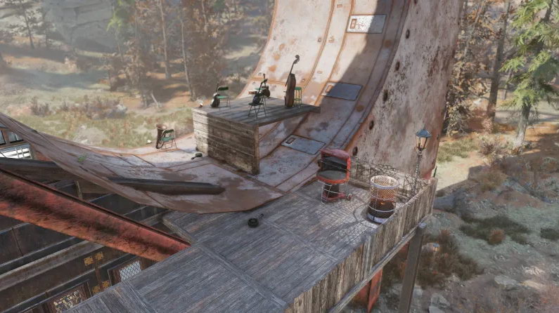 玩家打造《異塵餘生76》最強CAMP營地 利用廢棄列車改造