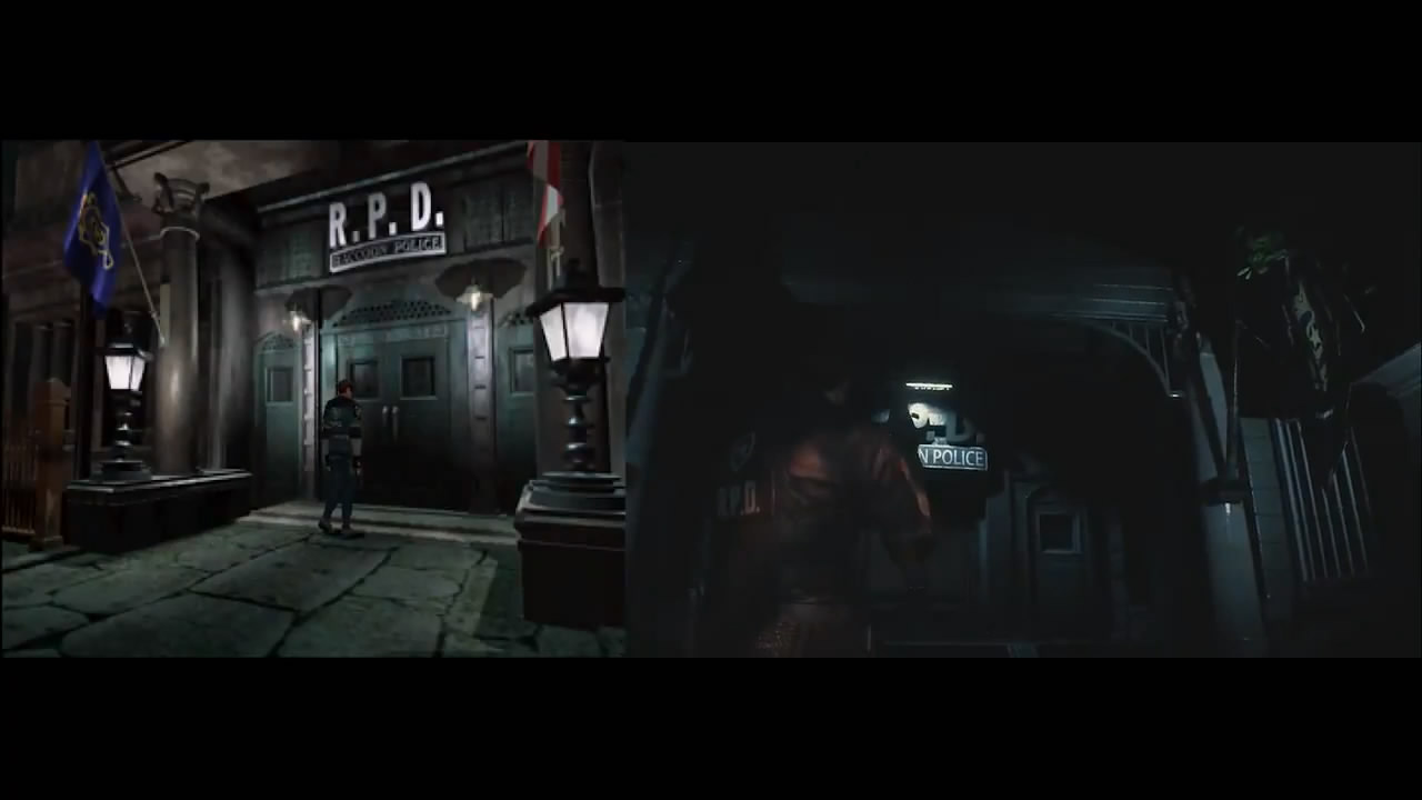 《惡靈古堡2：重製版》與原版對比影片 畫面大進化