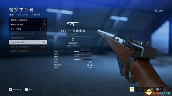 《戰地風雲5》全突擊步槍詳細介紹