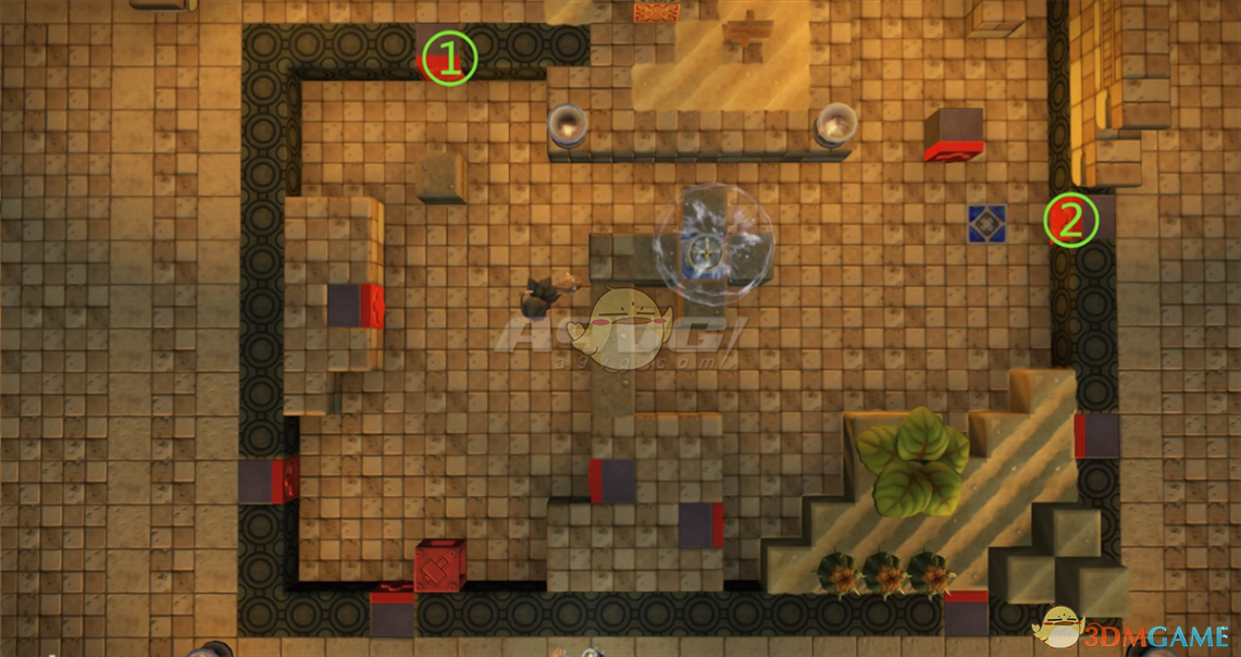 《勇者鬥惡龍：創世小玩家2》神殿水流謎題解法分享