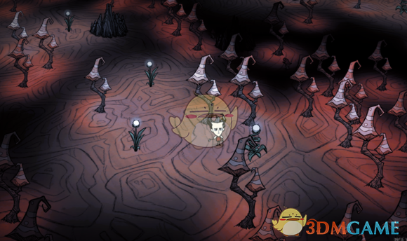 《饑荒：聯機版》洞穴地形完全解析——紅蘑菇森林篇