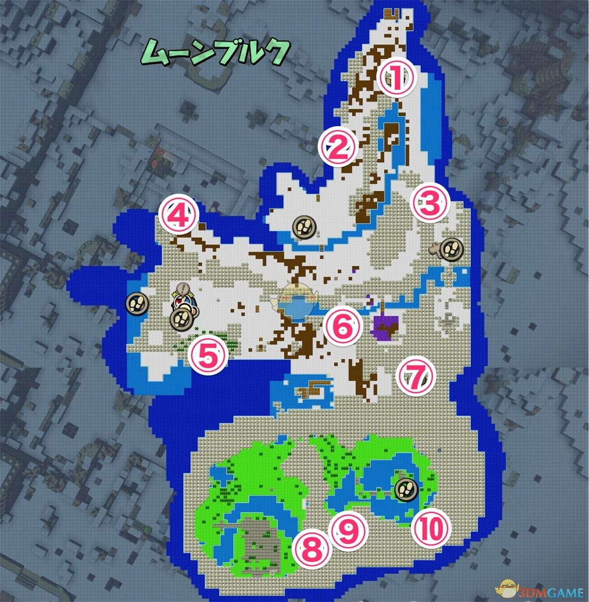 《勇者鬥惡龍：創世小玩家2》穆恩布爾克島謎題位置一覽