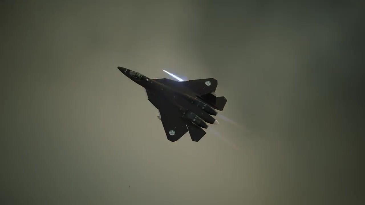 最新戰機《空戰奇兵7》戰機介紹影片第12部Su-57展示