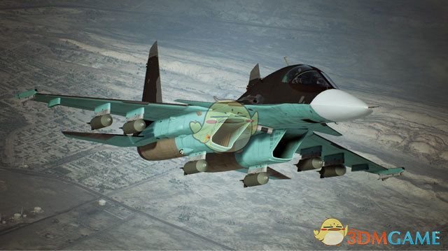 《空戰奇兵7：未知空域》Su-34 Fullback機體性能圖鑒