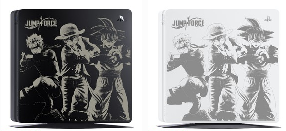 尾岸鳥三巨頭同框 索尼推出《Jump Force》限定PS4精美刻印外殼