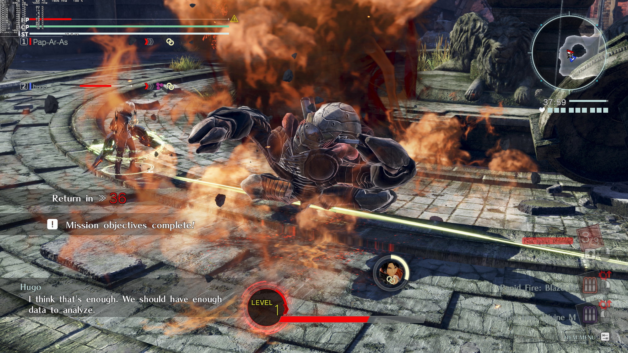 《噬神者3》PC版性能截圖 4K最高畫質2080Ti無壓力