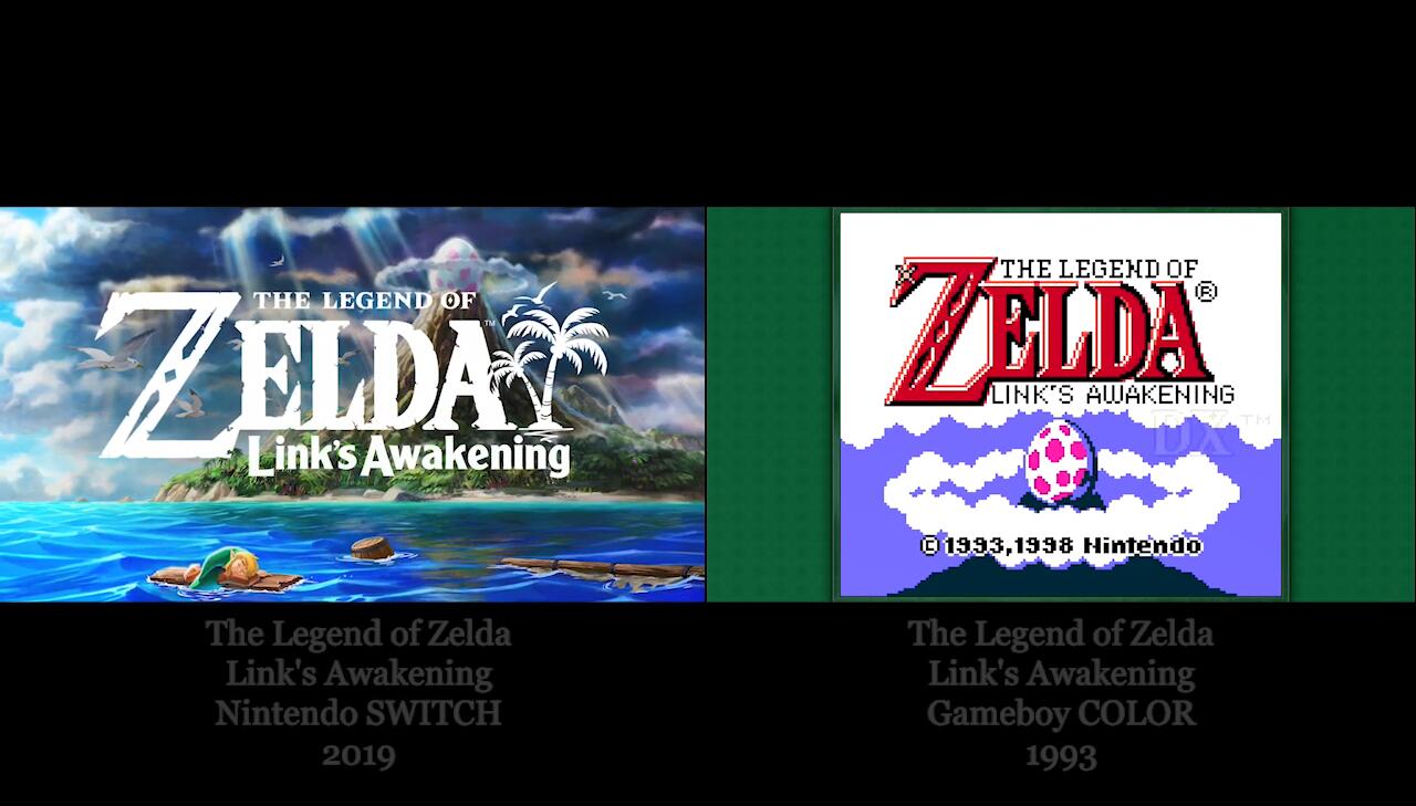 細致入微還原風格 《薩爾達傳說：夢見島》Switch版與GBC原版對比