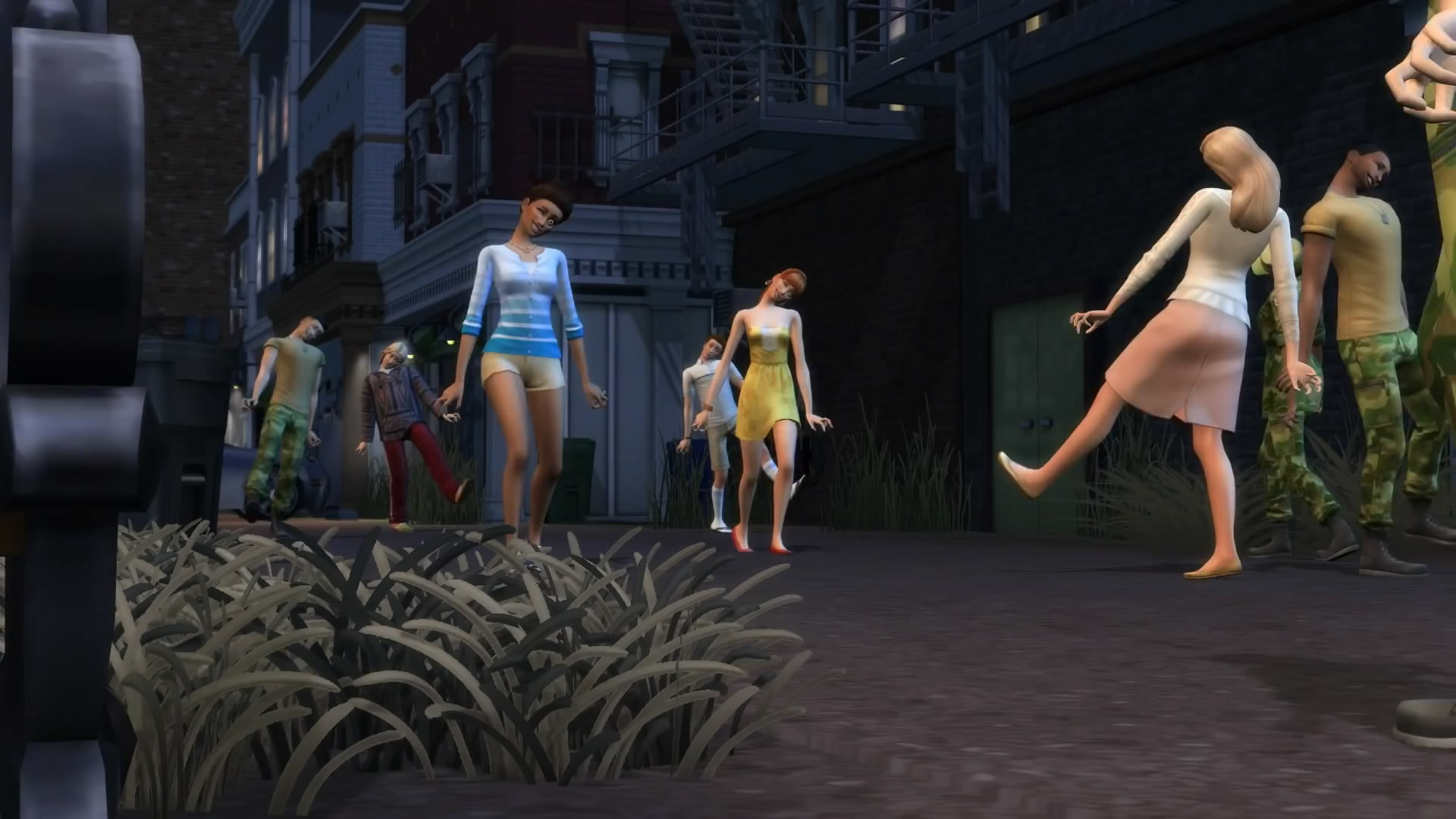《模擬市民4》遊戲包“詭異小鎮”預告 所有人都瘋了