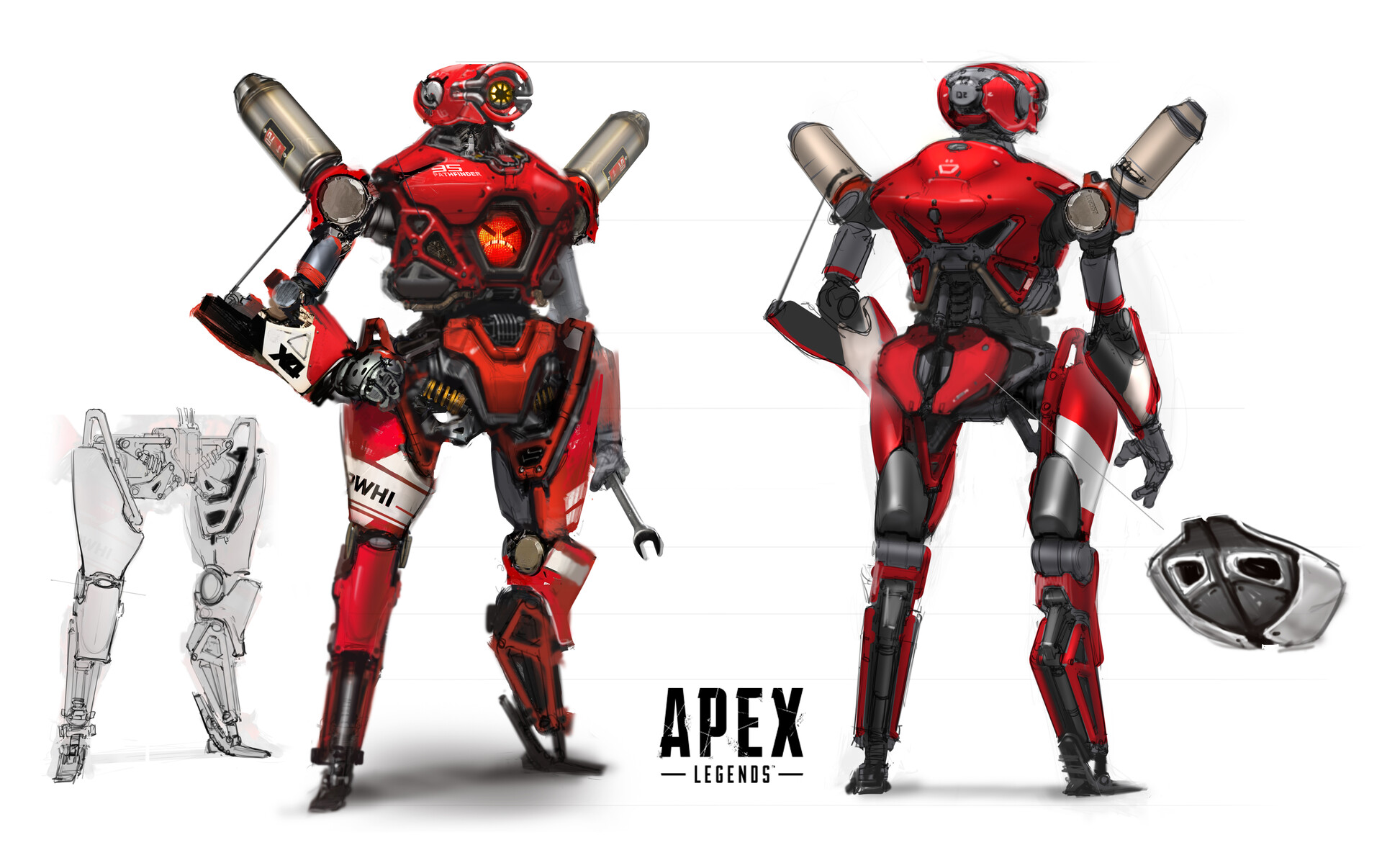 《Apex英雄》海量概念原畫 英雄背後的真人原型曝光