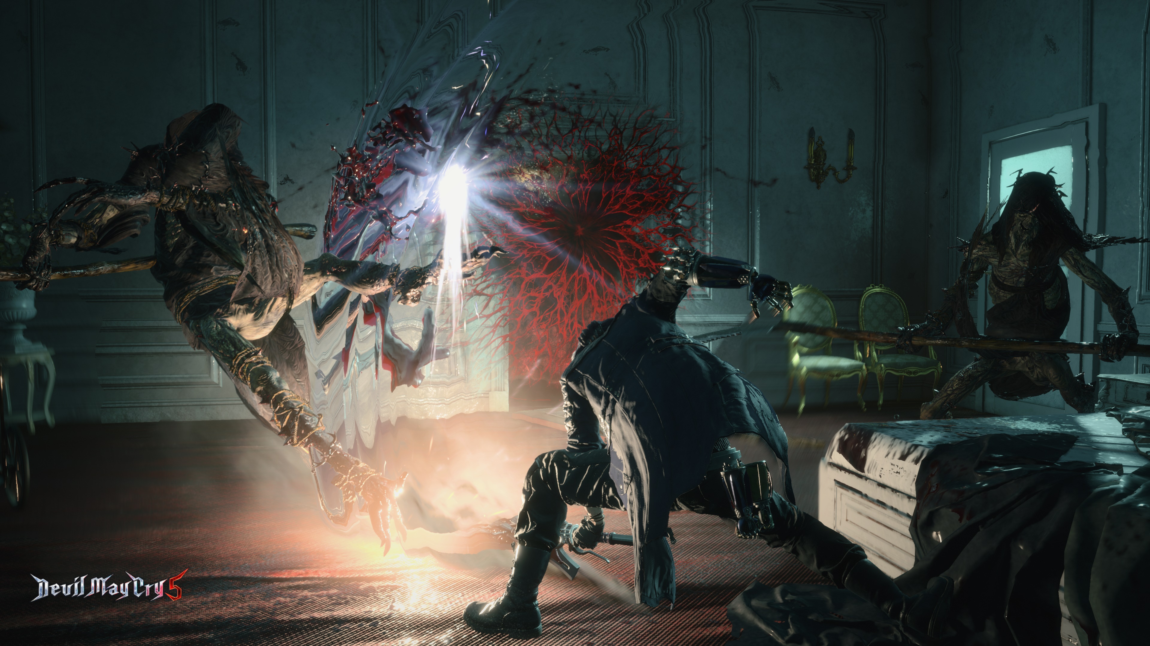 《惡魔獵人5》PC版海量最高畫質截圖 序章和開場動畫欣賞