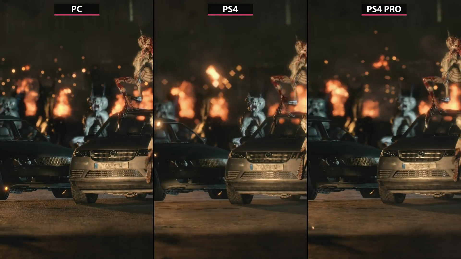《惡魔獵人5》PC/PS4/PS4 Pro對比視頻 PC畫面最棒