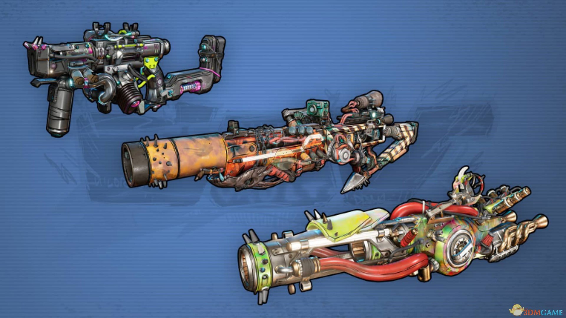 《邊緣禁地3》各大廠商武器模型新圖一覽